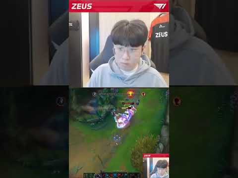 RENEKTON SOLOKILL AKALI BY ZEUS | T1 ZEUS BEST PLAY | What Was That #shorts