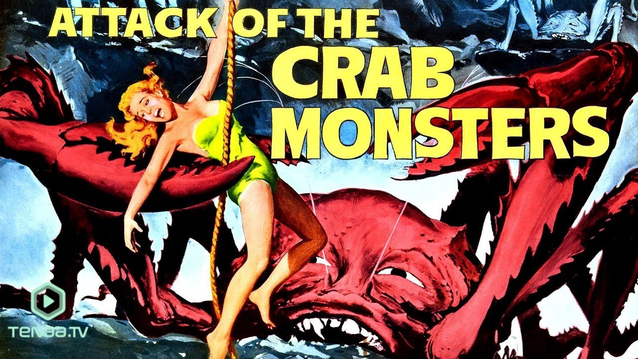 A Tidal Wave of Terror | 1950's Sci-Fi Horror | Attack Of The Crab Monsters