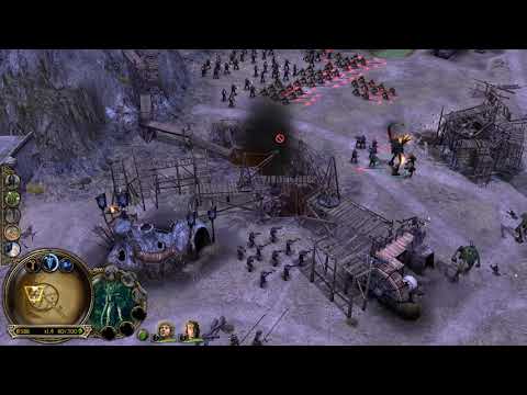 LOTR Battle for Middle Earth 1 HD Mod - Good Campaign - Mission 12 - Isengard