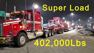 Guy M Turner's 402,000 Lb. Kenworth Super Load Haul