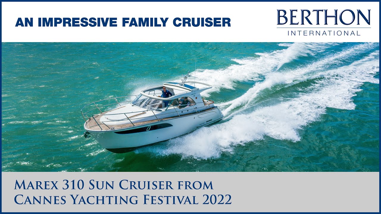 Marex 310 Sun Cruiser from Cannes Yachting Festival 2022