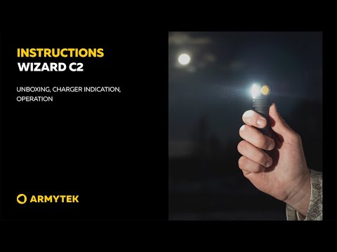 Instructional video Armytek Wizard C2