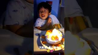 3歳の誕生日😄
