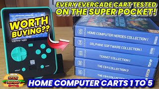 Evercade Home Computer Collections 1 to 5 - Are These Worth Buying For Your Super Pocket?