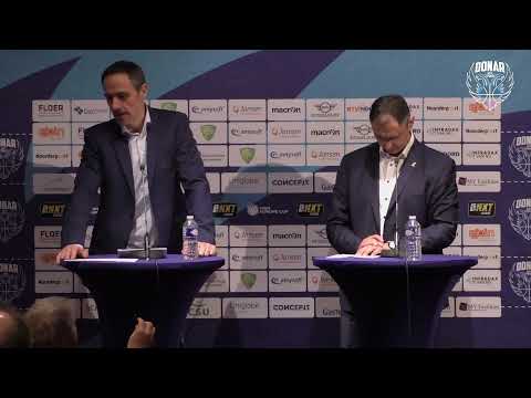 Persconferentie Donar vs. Filou Oostende 010424
