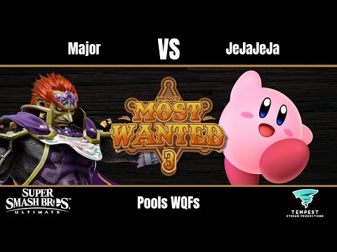 Major (Ganondorf) vs JeJaJeJa (Kirby) - Ultimate Pools Winners Quarterfinals - Most Wanted 3