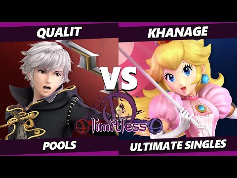 Limitless 1 - QualiT (Robin) Vs. Khanage (Peach) SSBU Ultimate Tournament