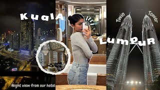 Vlog #2 KUALA LAMPUR| Kl Twin tower,Sheraton hotel & the biggest shopping centre!