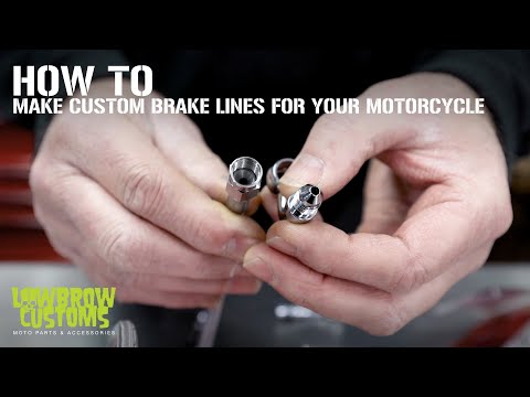 How To Make Custom Brake Lines For Your Motorcycle