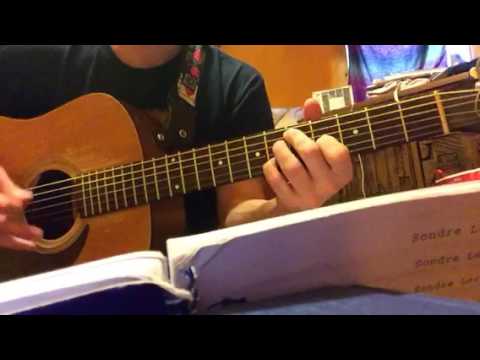 Days That Are Over by Sondre Lerche covered by Nathan Parent solo acoustic