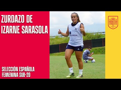Zurdazo de Izarne Sarasola en el entrenamiento de la Selección en Costa Rica | 🔴 SEFUTBOL