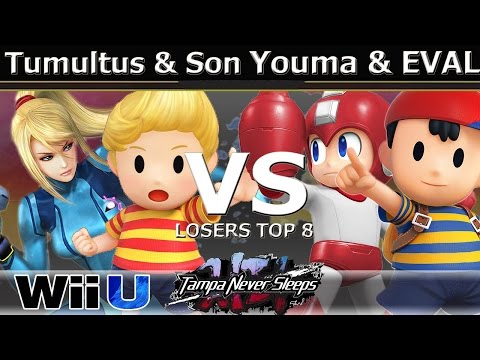 Tumultus & Son vs. Youma & Eval - Wii U Doubles Losers Top 8 - TNS7