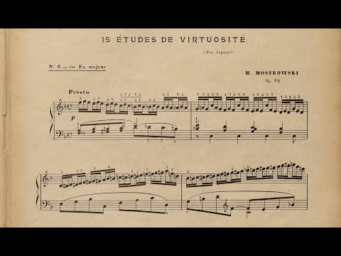Moszkowski - Etude Op. 72, No. 6 [Pletnev]