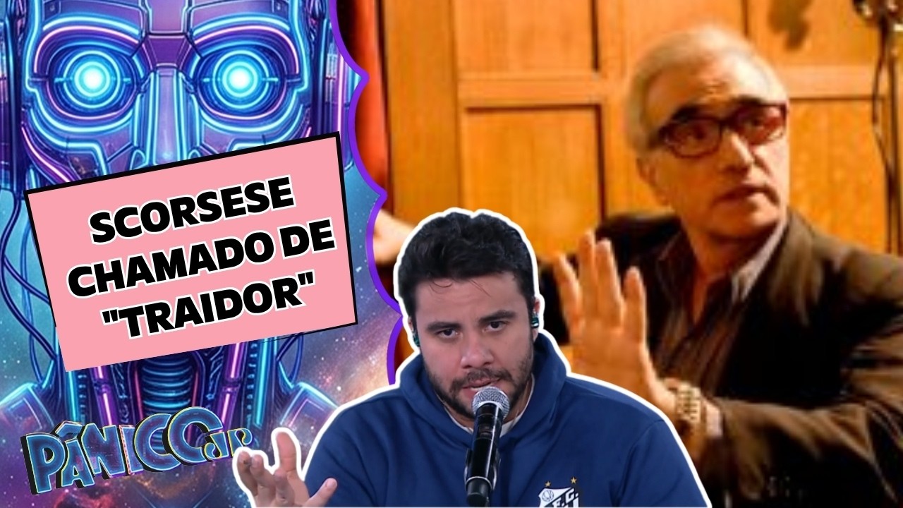 MARTIN SCORSESE DETONA SINDICATO E DEFENDE INTELIGÊNCIA ARTIFICIAL NO CINEMA!