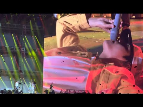 220415 AIRPLANE PT 2, BAEPSAE, DIS-EASE fancam 방탄소년단 BTS PTD on stage Las Vegas Day 3