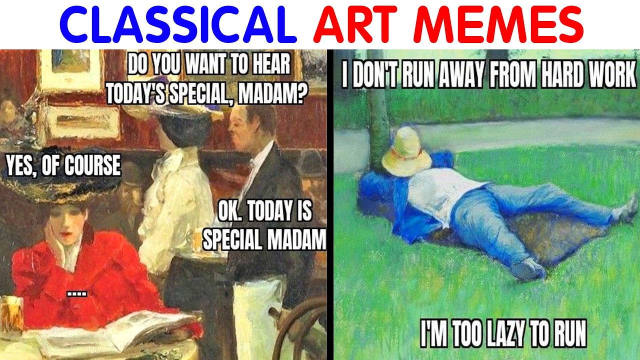 Hilarious Classical Art Memes That Deserve A Museum Of Their Own || video compilation #106