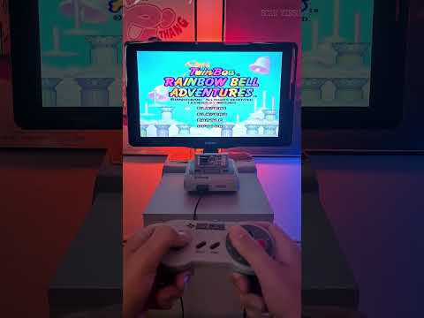 Pop'n TwinBee Rainbow Bell Adventures on SNES