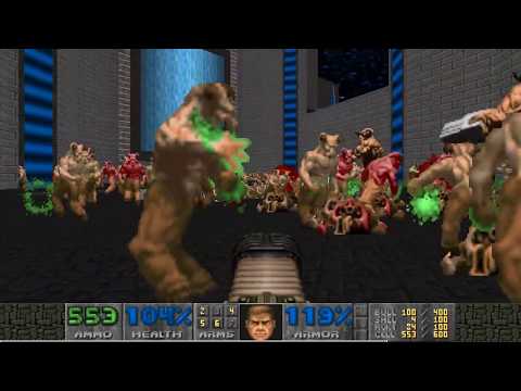 Doom II Death in Excess - Map 9 UV-MAX [TAS] in 10:01