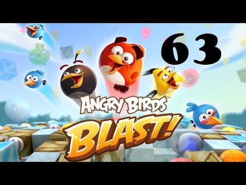 Gameplay Walkthrough Angry Birds Blast Level 63 not edit