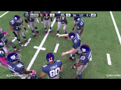 Madden 16 | Week 5 Sim - San Francisco 49ers vs New York Giants #49ers #giants #madden16