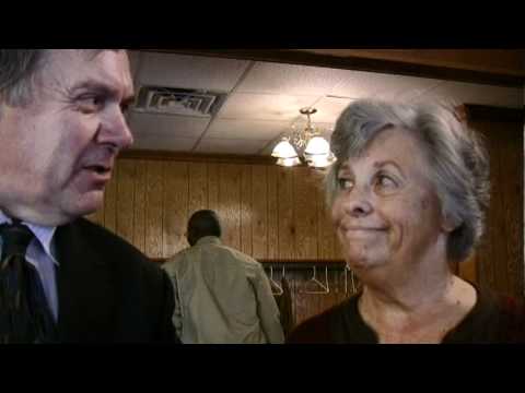 Visiting people at the Witnsses Now For Jesus Convention - 2010