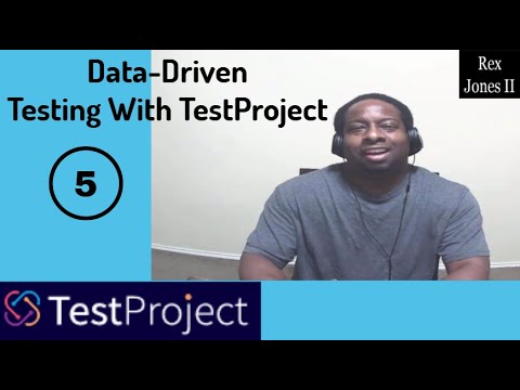✔ Data-Driven Testing With TestProject | (Video 122)