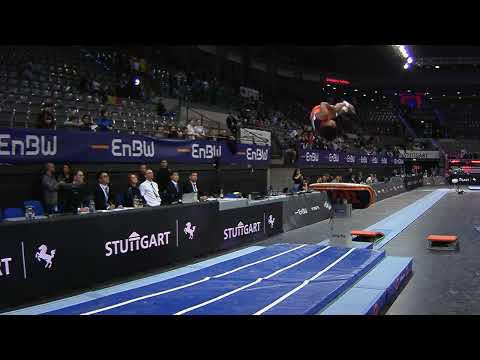 Reduan BOTTSE Niederlande Sprung - EnBW DTB Pokal 2024 - Junioren Team Challenge Männer Stuttgart