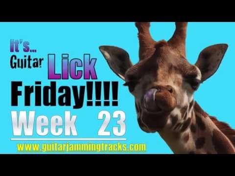 Guitar Lesson - Lick Friday Week 23