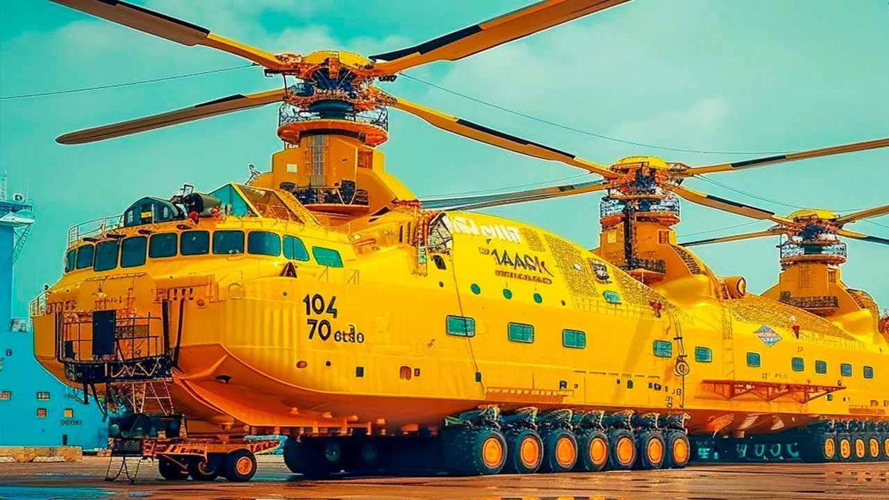 Les machines lourdes les plus étonnantes du monde