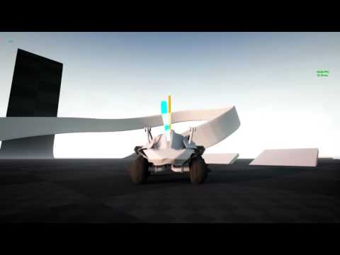 Blue man Vehicle Physics Plugin Ackerman Steering and Camber