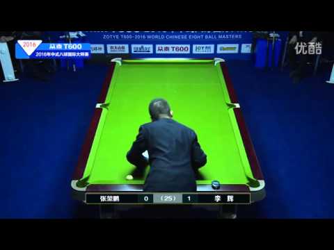 Zhang Kun Peng VS Li Hui - 2016 World Chinese 8 Ball Masters