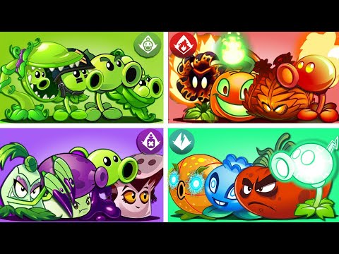 Tournament 4 Team Plants - Who Will Win? - PvZ 2 Team Plant Vs Team Plant