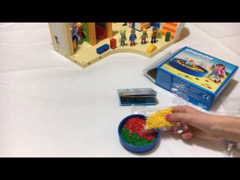 PLAYMOBIL City Life Bällebad 5572 u.5567 KiTa  Kindertagesstaette Kindergarten auspacken Kinderkanal