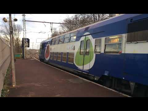 (RER C)Départ d’une Z20500+Z20900 en mission NORA en gare de chemin d’antony
