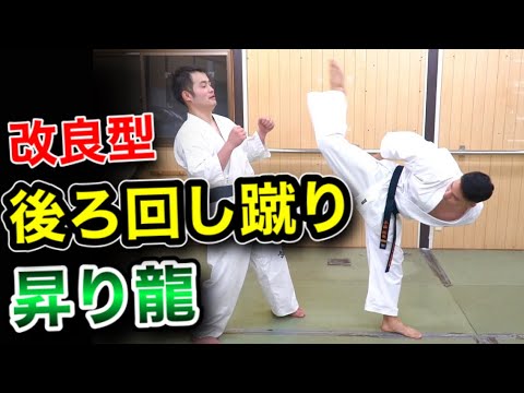 【大公開】開発段階の後ろ回し蹴り