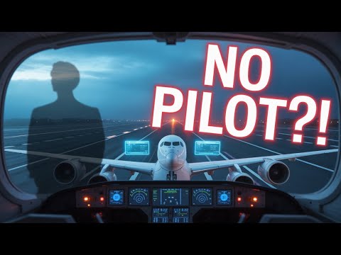 This Plane Can LAND Itself — No Pilot. No GPS. Just AI.