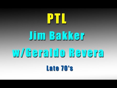 Jim Bakker/Geraldo Rivera Interview (PTL Club)