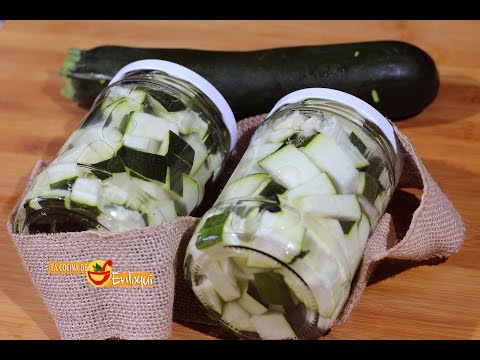 Cómo hacer conserva de calabacín de forma fácil y rápida