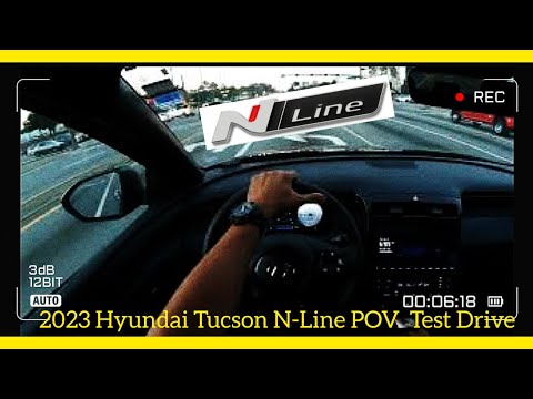 ✅️2023 Hyundai Tucson N-Line 4K POV Test Drive