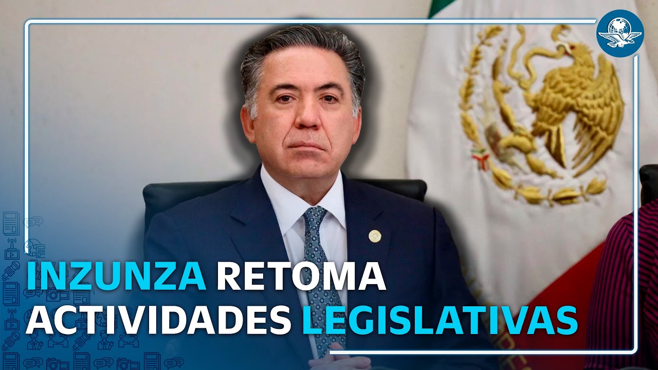 Enrique Inzunza retoma labor en el Senado tras 57 días de ausencia por señalamientos en EU