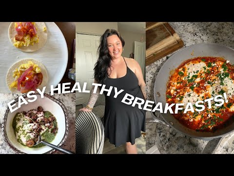 EASY HEALTHY WEEKS WORTH OF BREAKFAST FOR WEIGHT LOSS GOALS & GROCERY HAUL