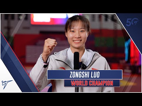 ZONGSHI LUO (W-57KG) PRE-COMPETITION INTERVIEW - TAIYUAN 2023 WT GRAND PRIX