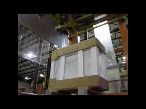 Furniture packaging system - stretch hooder