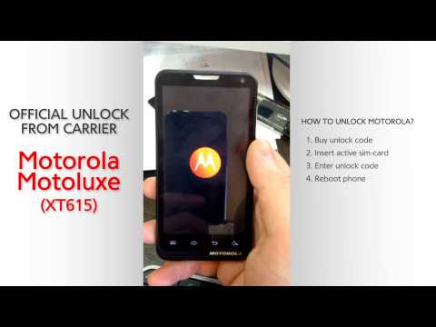 comment debloquer motorola xt615