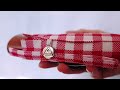 Видеообзор Женский мини (карманный) зонт Fulton L501 Tiny-2 Red Gingham (Красная клетка)