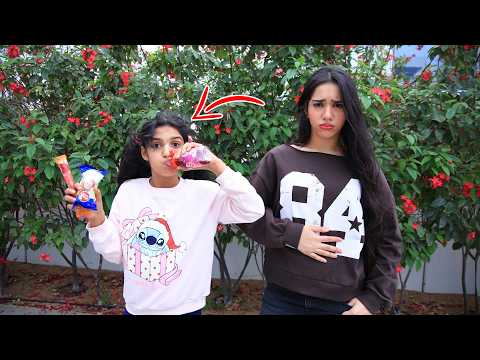 لما الأخت الصغيرة تفطر في رمضان !