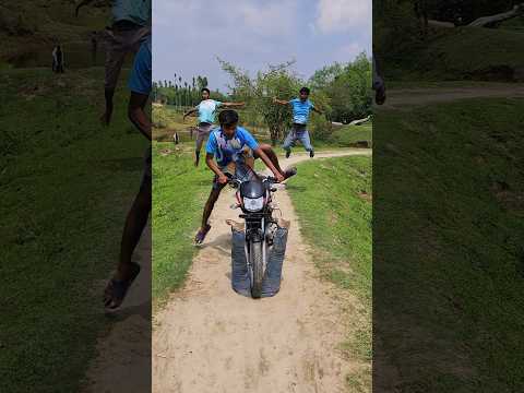 Picking up a motorcycle