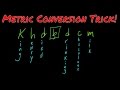 Metric Conversion Trick Part 1