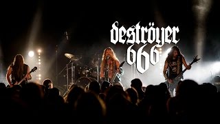 Deströyer 666 - I am the Wargod (live Lyon - 17/10/2015)