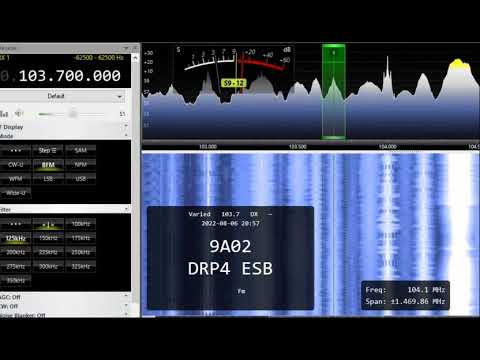 FM DX 103.7 Danmarks Radio P4 Esbjerg, Denmark. Heard in Finland